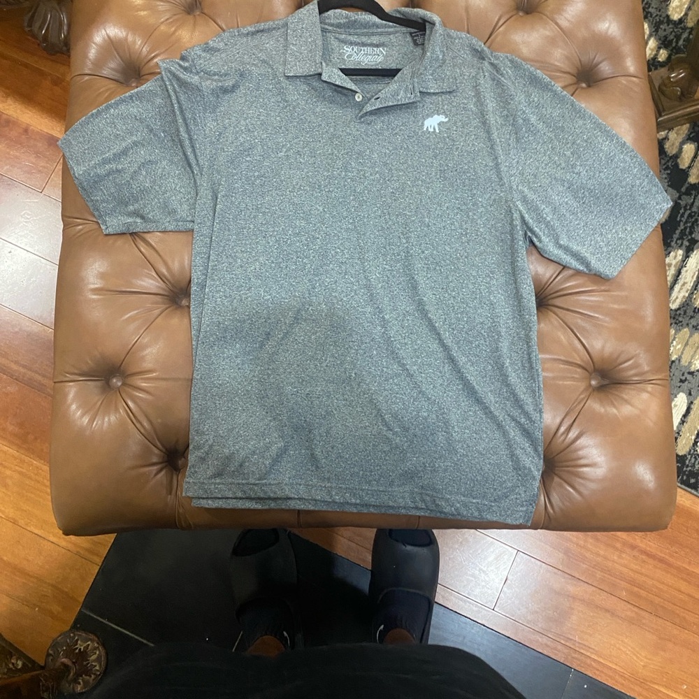 Southern Tide Heather Gray Polo Shirt